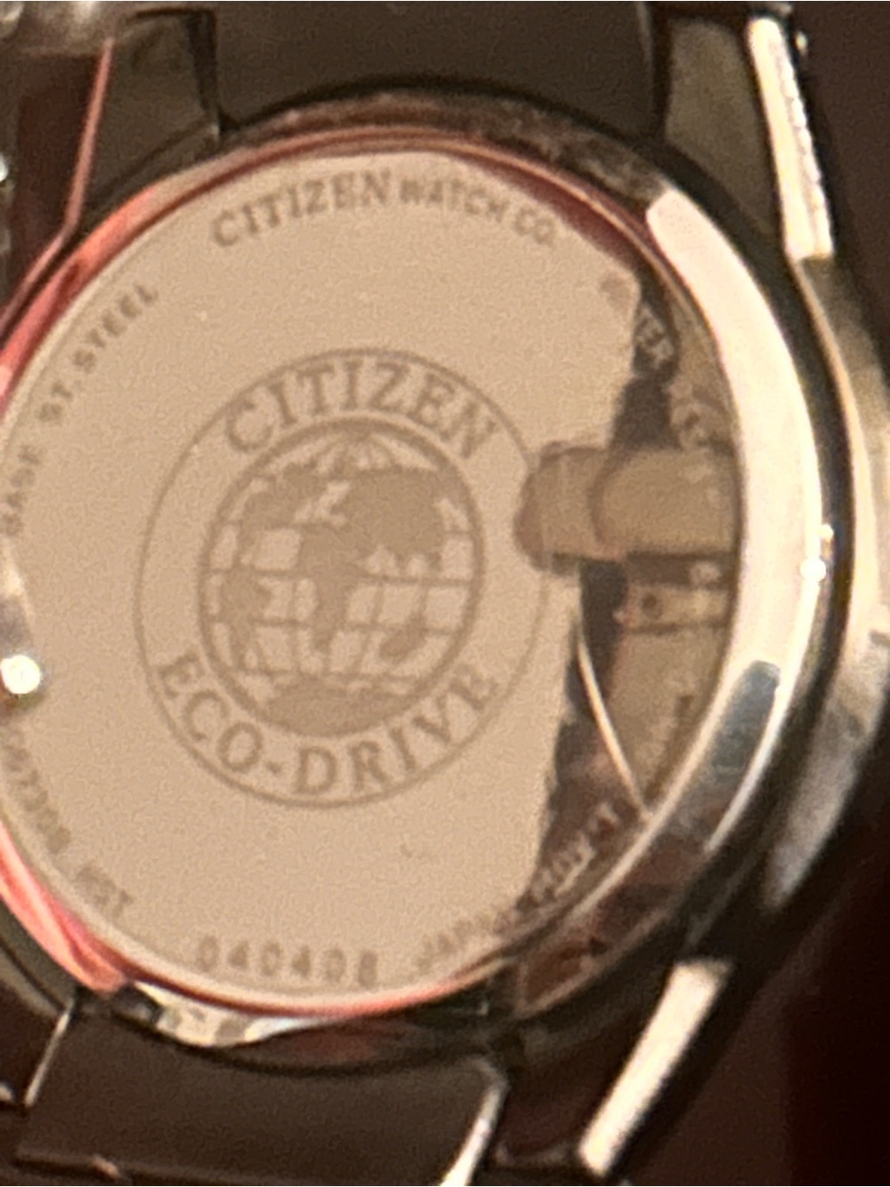 Citizen Eco-Drive Black Diamond Dial Watch - Picture 5 of 5